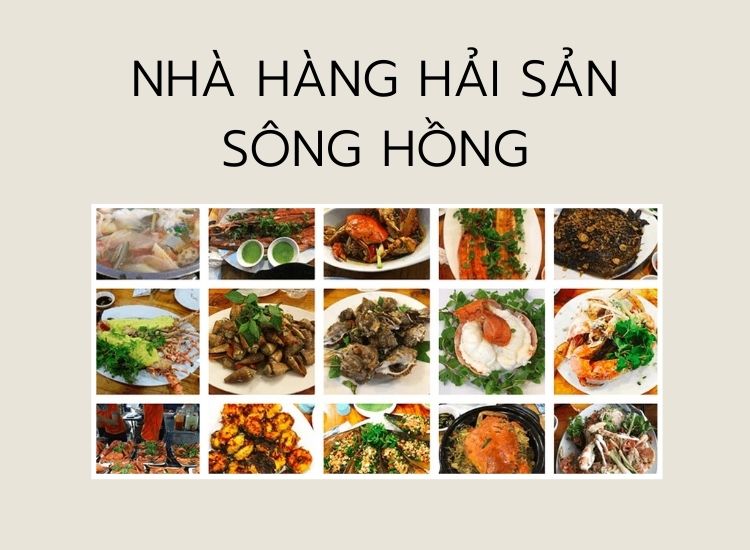 Nhà hàng hải sản Sông Hồng - tươi ngon vị hải sản