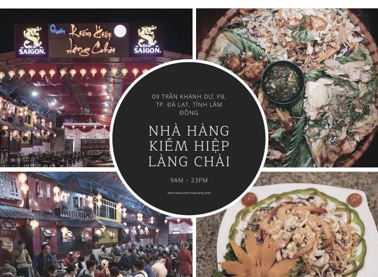 Nhà hàng Kiếm Hiệp Làng Chài - Ta nâng ly nào!!!