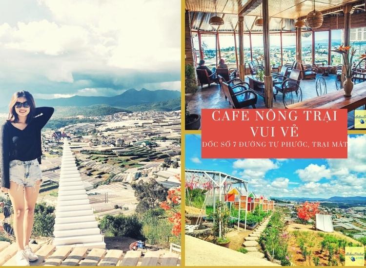 Quán cà phê siêu hót với nấc thang lên thiên đàng