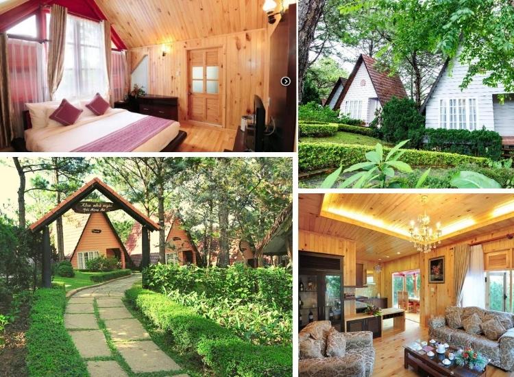 Villa nguyên căn Mộng Mơ Đà Lạt - Villa gần các địa điểm du lịch nổi tiếng