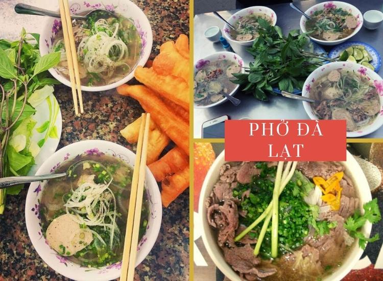 Phở Đà Lạt cũng rất ngon và đậm đà