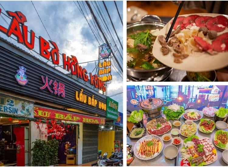 Quán lẩu bò Bắp Hoa - Địa điểm nổi tiếng về độ ngon của các món bò