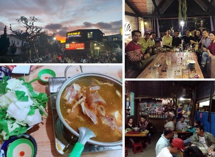 Lẩu bò Ba Toa - địa chỉ ăn lẩu bò nổi tiếng ở Đà Lạt