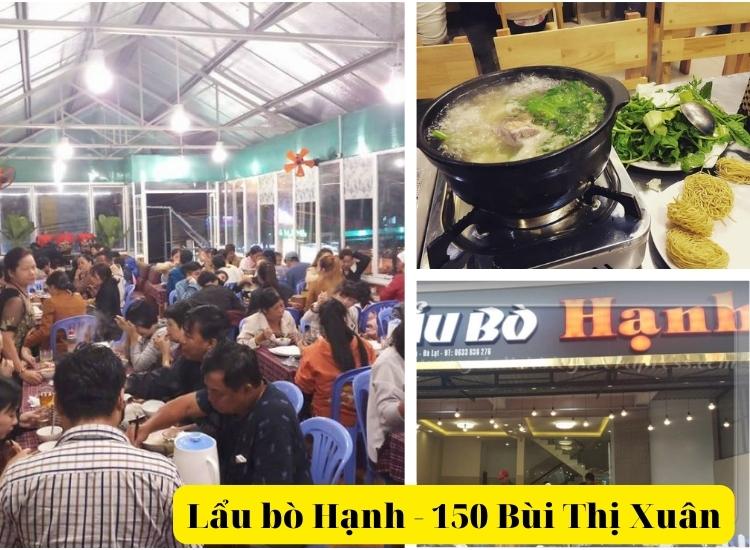 Quán lâu đời và được biết đến với một mức giá bình dân, các món bò thơm ngon