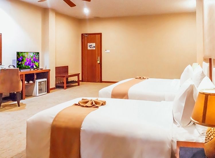 Phòng nghỉ rộng rãi, sạch sẽ