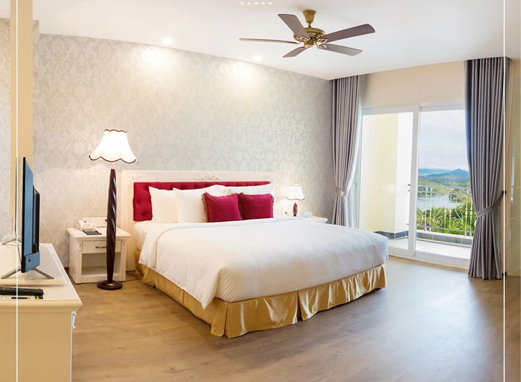 Phòng nghỉ đầy đủ tiện nghi