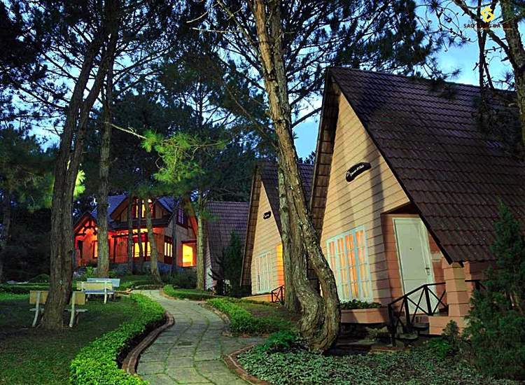 Các phòng của Mộng Mơ Resort đều được trang trí sang trọng