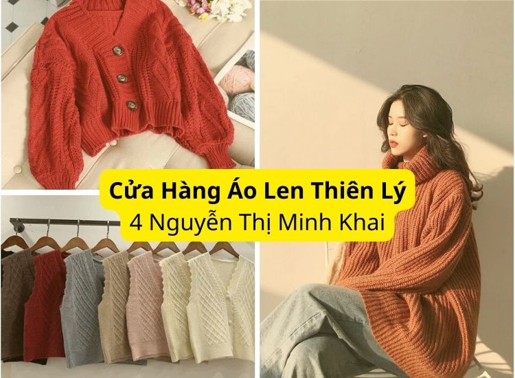 Áo len Thiên Lý - Áo len đẹp với giá tốt