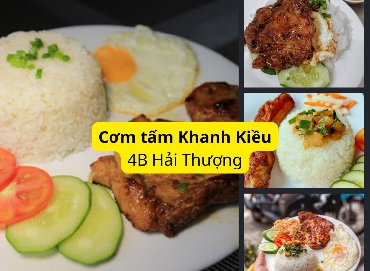 Cơm tấm Khanh Kiều - thưởng thức món ngon quên thuộc