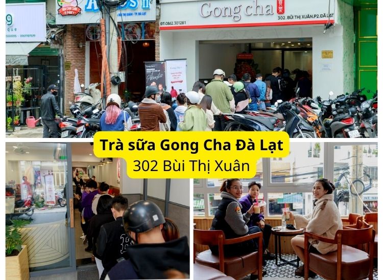 Gongcha Đà Lạt - chi nhánh của chuỗi cửa hàng trà sữa ngon nhất nhì