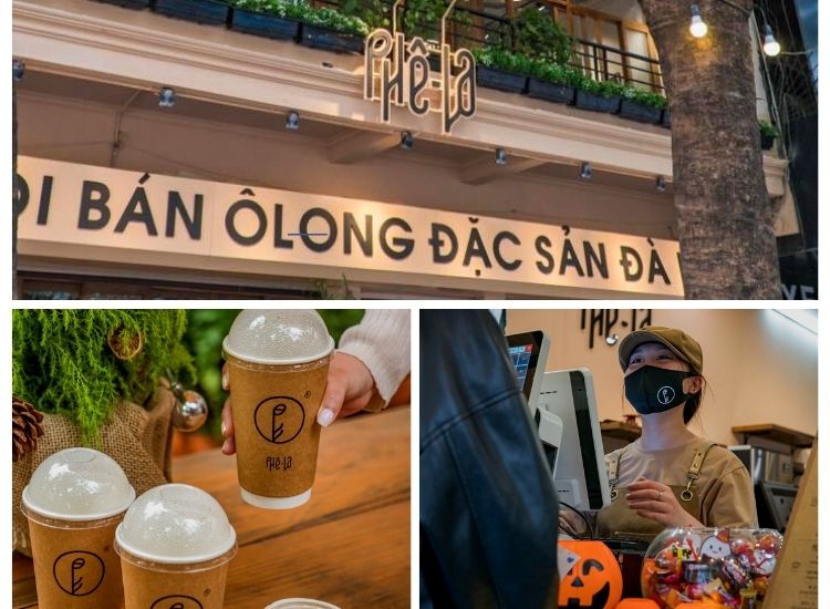 Trà sữa Phê La - quán đẹp, trà sữa ngon