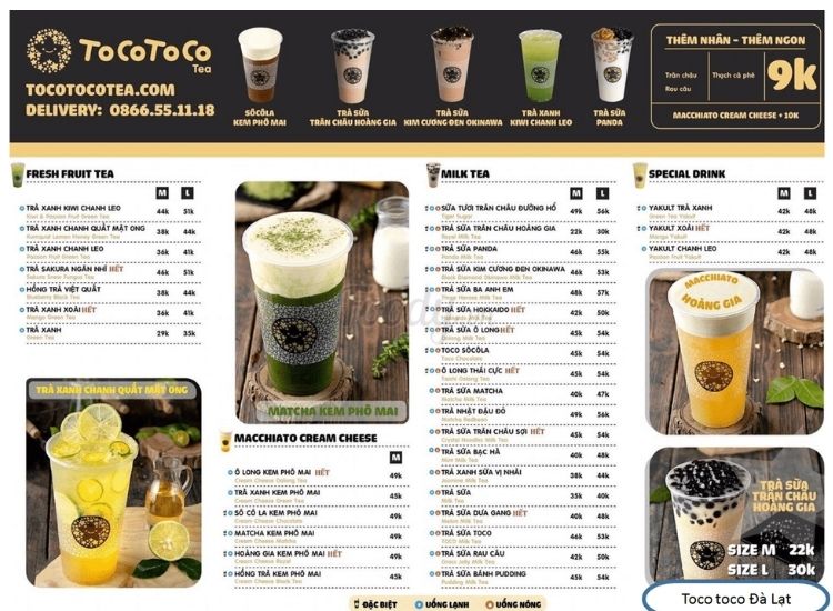 Tocotoco Đà Lạt - Hương vị khó quên, giá tốt