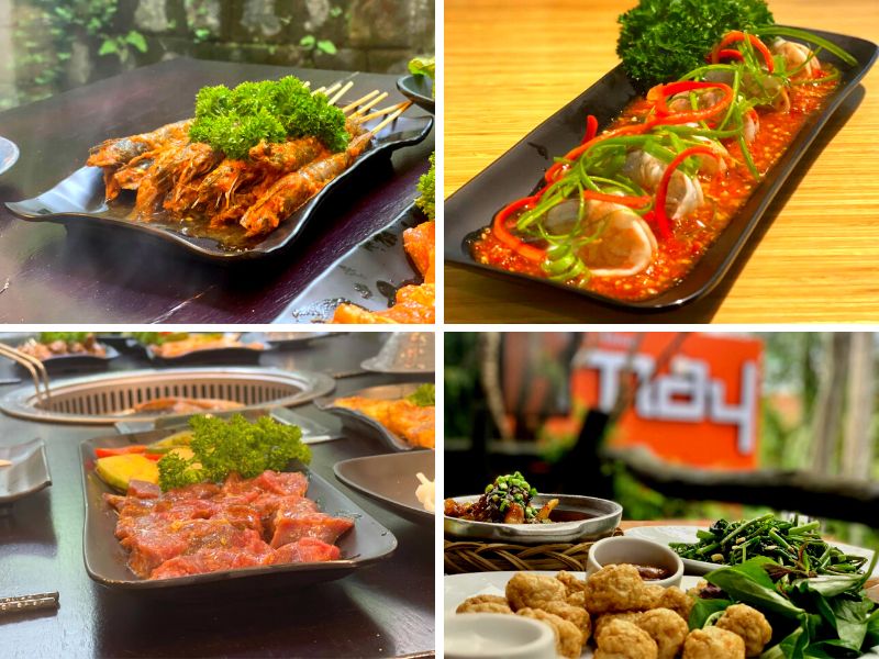 Menu đa dạng đặc sắc